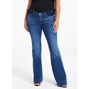 Good American Maternity Good Flare Jeans 2/26
